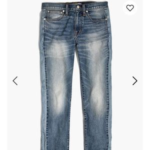 Madewell Cruiser Straight Crop Jeans Pieced Ed.